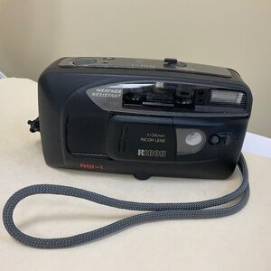 Ricoh Camera RW-1 Black Weather Resistant - Untested/For Parts